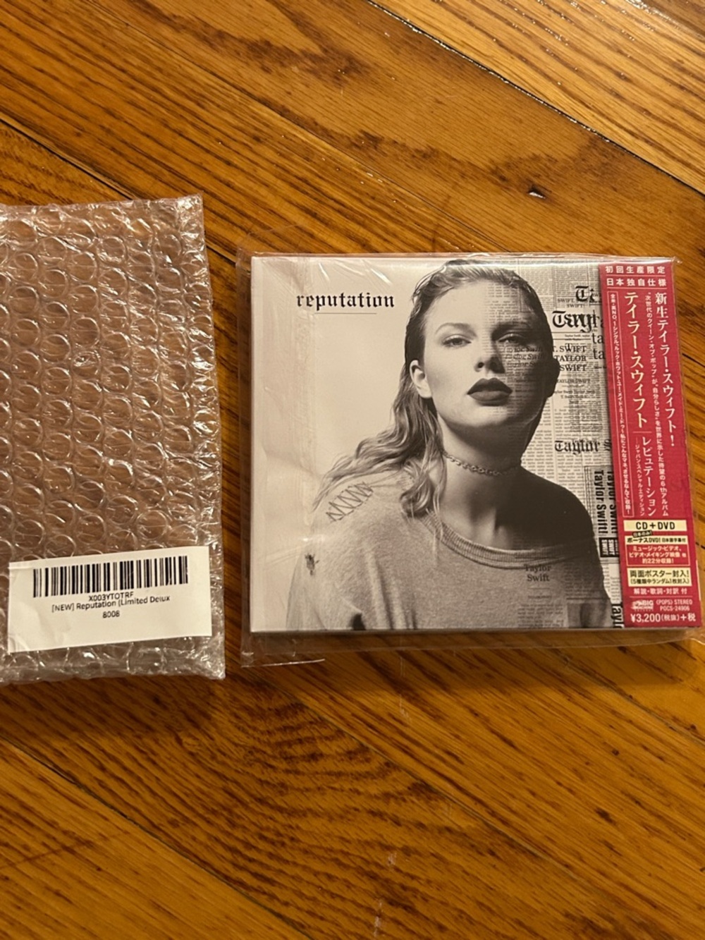 Taylor Swift Reputation cd & dvd limited edition deluxe Japanese import